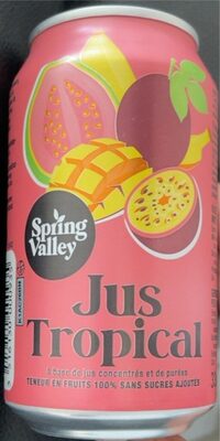 Jus tropical Spring Valley 33 cl
